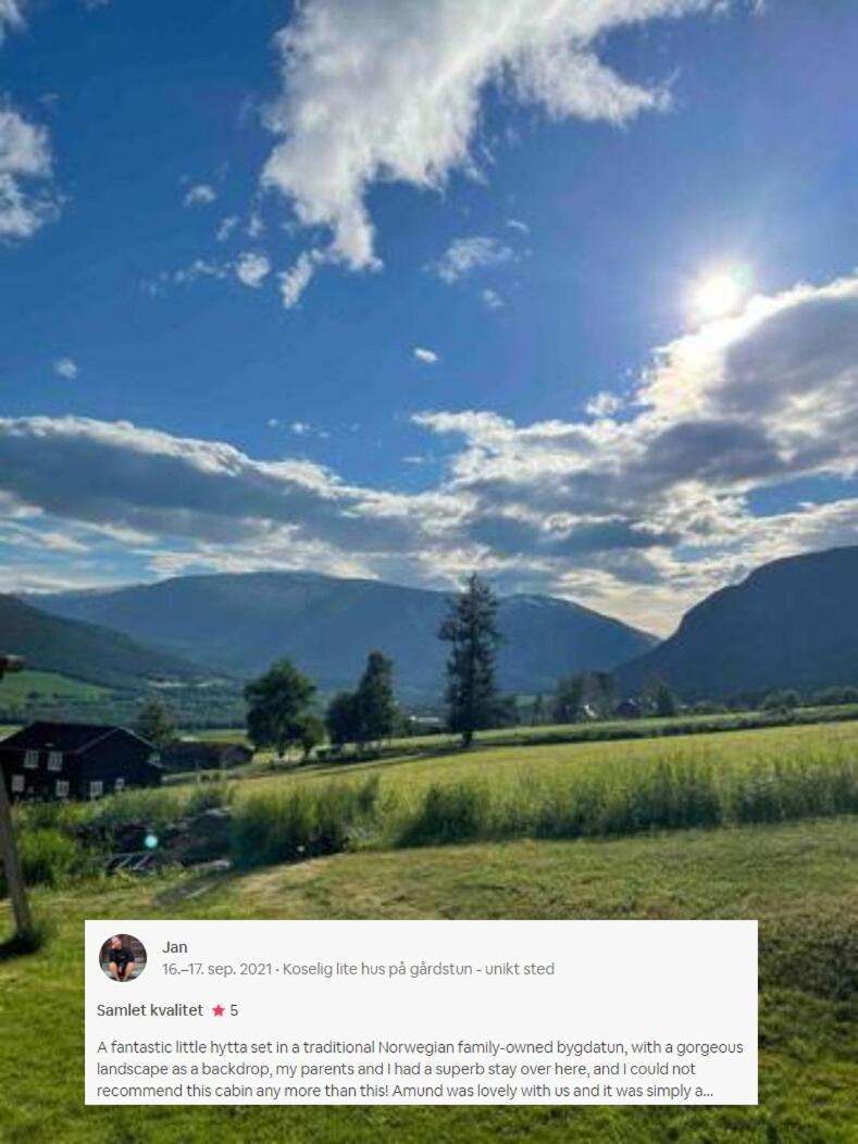 Stallen - Koselig Lite Hus Pa Gardstun Skjak Екстер'єр фото